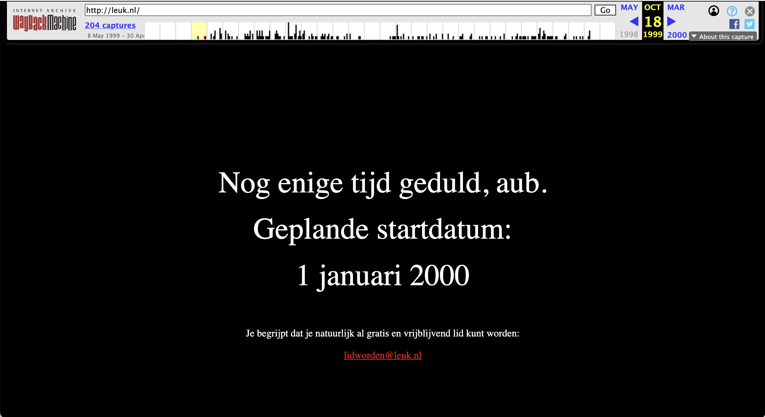 Met dank aan het internet-archief